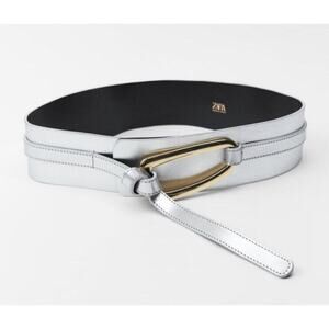Zara | Accessories | Nwt Zara Leather Womens Sash Belt Size  display picture 3